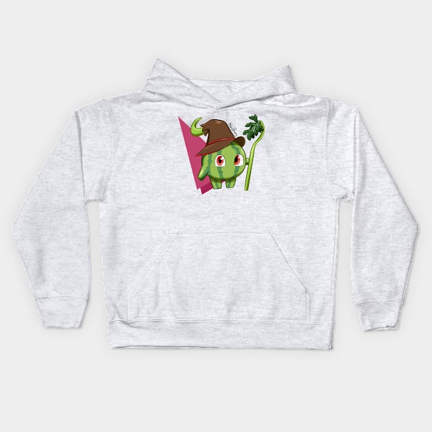 Wizard Melon Kids Hoodie by HoroBunny